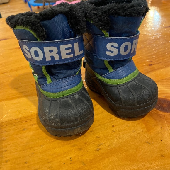 Sorel toddler winter boots size 4 - Picture 1 of 4